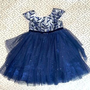 Jona Michelle 2T dark blue patty dress.